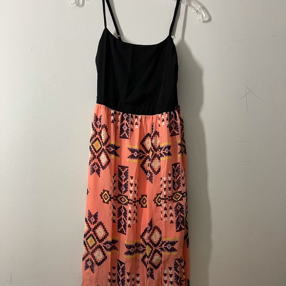 Long flowy summer dress